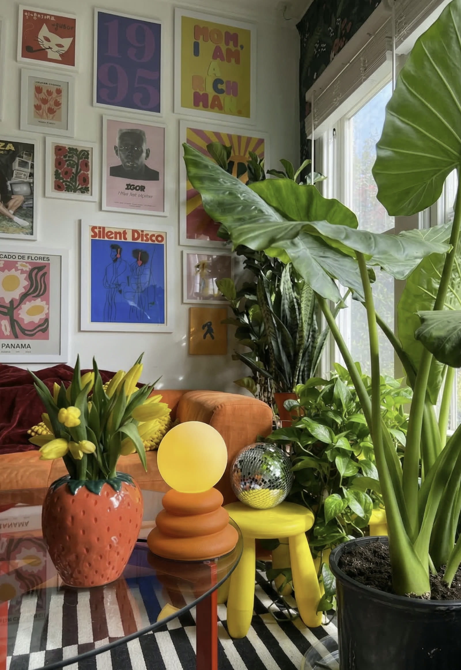 Tritt en ambiente maximalista