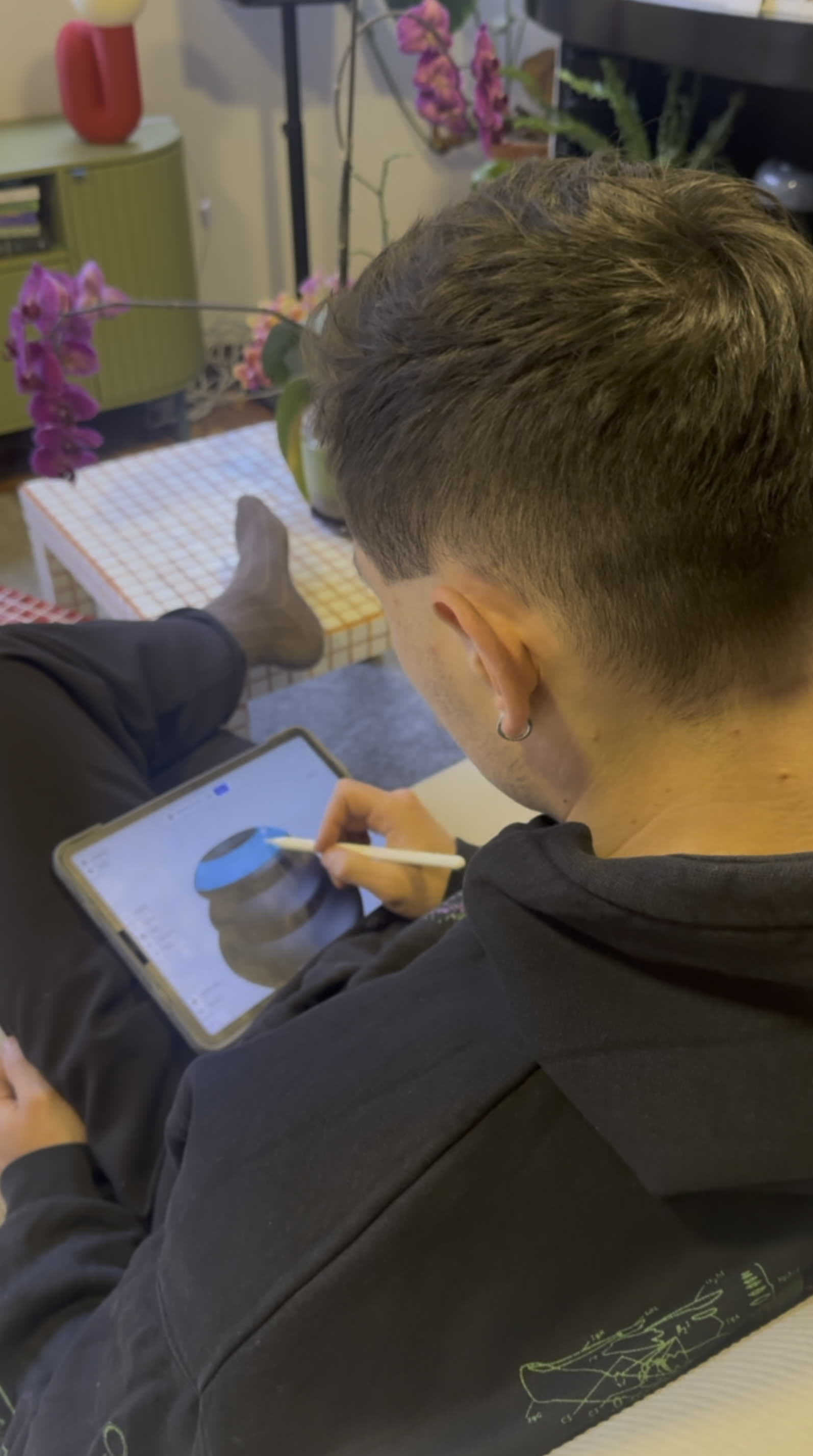 Modelado 3D de lámpara Lichta